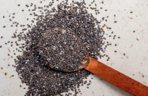 Chia seeds - a food rich in fiber