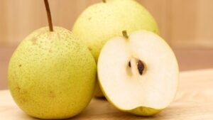 Pears are a fiber-rich fruit