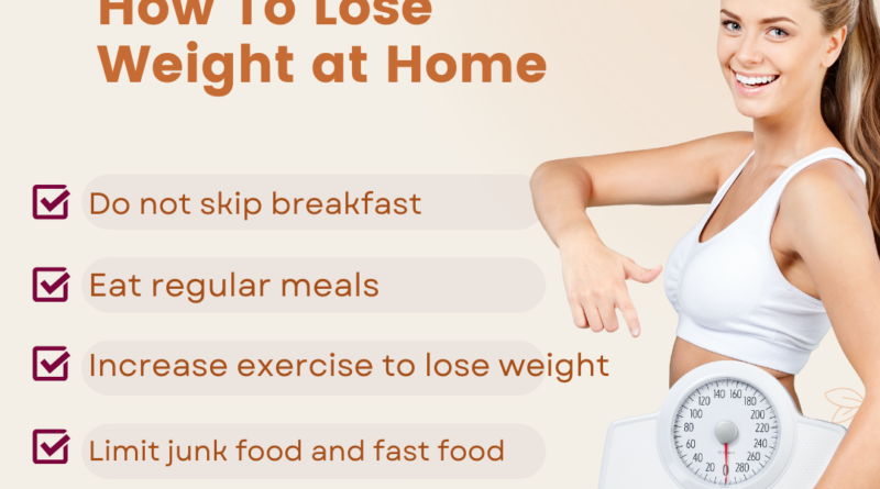 How To Lose Weight at Home